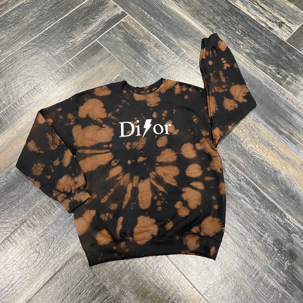 Custom tie dye sweatshirt